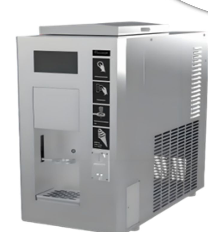 เครื่องทำไอศครีมซอฟต์เสิร์ฟแบบตั้งโต๊ะ Auto รุ่น SICT-100A